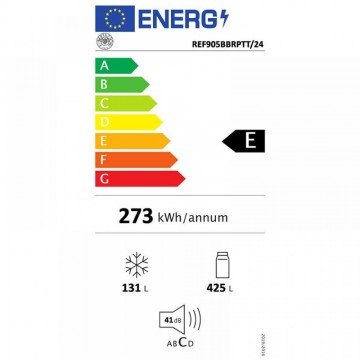 Bertazzoni REF905BBLPTT/24 Εντοιχιζόμενος Ψυγειοκαταψύκτης Total NoFrost Υ212xΠ89.9xΒ61εκ. Λευκός